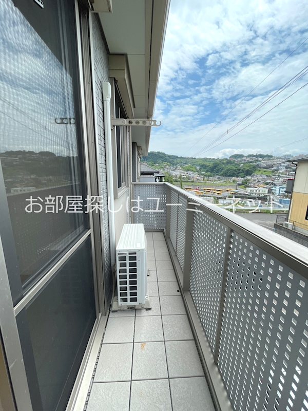 シャーメゾン伊敷台Ａ ベランダ