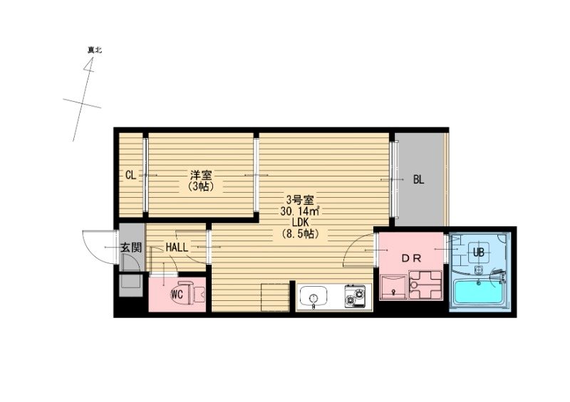 REGALEST 熊本中央 間取り