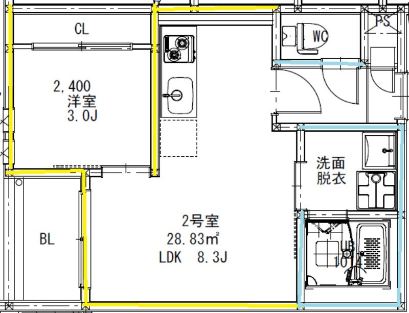 R-SMART Ji&He(ジーアンドへー） 間取り