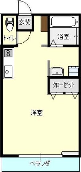 ナシャードアパート 間取り