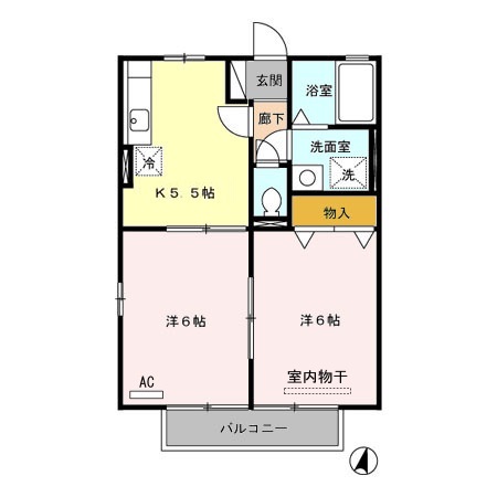 パストラーレ　A棟  間取り