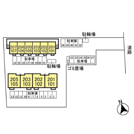 グランソシエ　Ａ 間取り