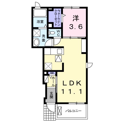 フォルシュＢ 間取り