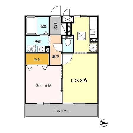 Ｄ－アベニュー本荘 間取り