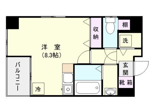 エルグレイス荒田 間取り