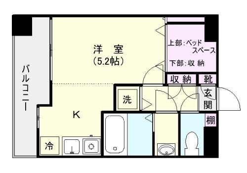 エルグレイス荒田 間取り