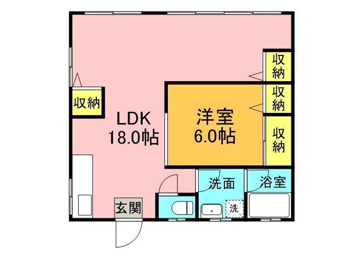内野ハイツ 間取り