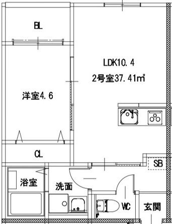 オルビスタ健軍 間取り