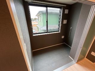 下野市下石橋新築アパート 玄関