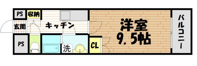 エスペランス中郡 間取り