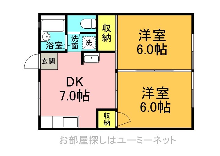 AMIGOS1 間取り