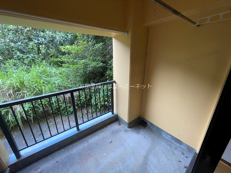 福永マンション ベランダ