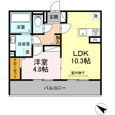 月華 間取り
