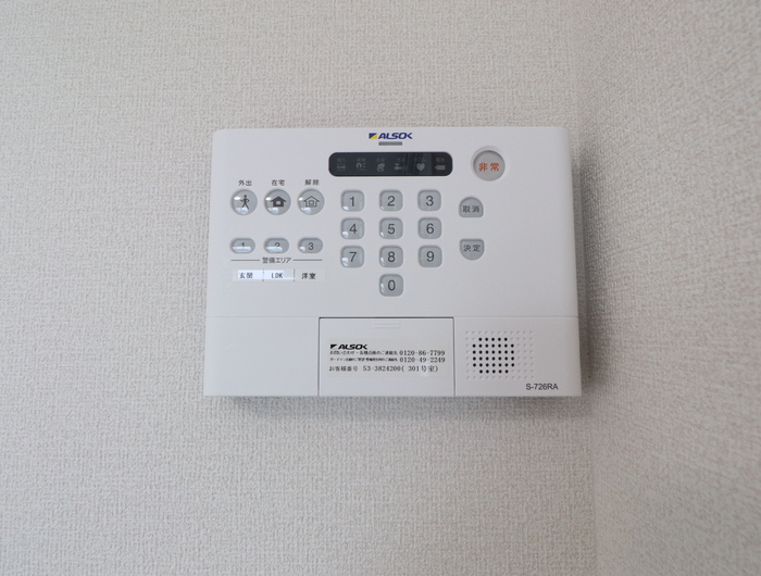 D－ROOM西熊本駅 セキュリティ