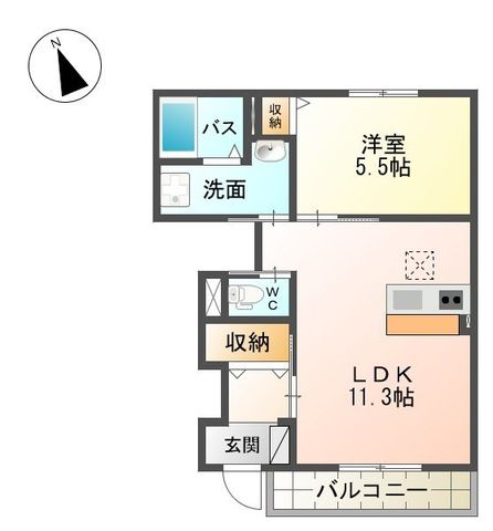 グレイス・ワン今泉 間取り