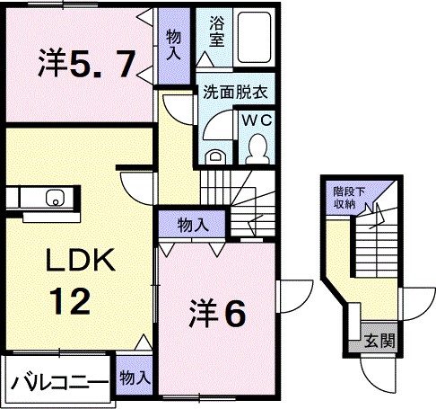 アンティ－クＮ 間取り