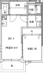 シャロム西子飼 間取り