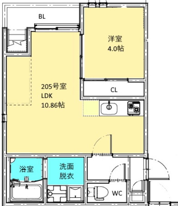 GRANDTICフロンティアⅡ 間取り