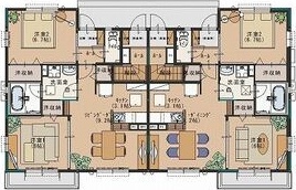 K・Village　M棟 間取り