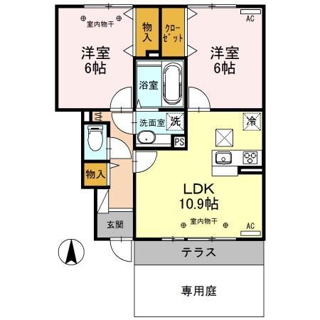 ラ・ペーシュ 間取り