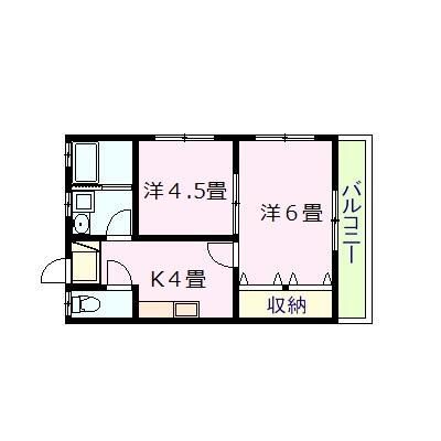 クレイン吉野 間取り