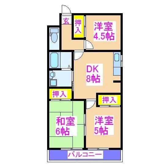 鹿児島県霧島市国分重久 間取り