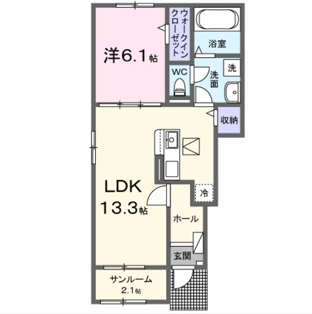 アルソラーレⅡ 間取り