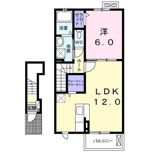エクセレント・ヴィラ城東Ａ 間取り