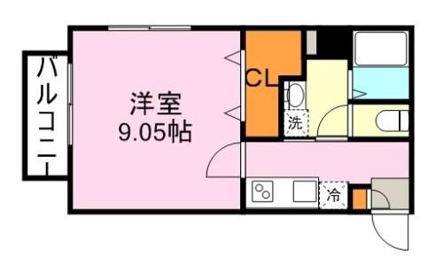 ａｓ郡元 間取り