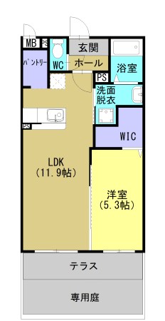 レジデンス平佐西通り 間取り