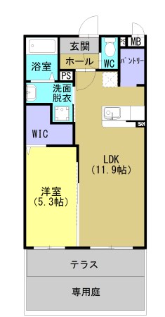レジデンス平佐西通り 間取り