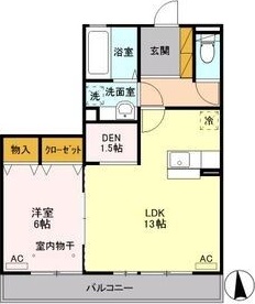 サークル　ヒル　Ⅱ 間取り
