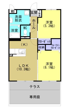 サンシャインMiyabi 間取り
