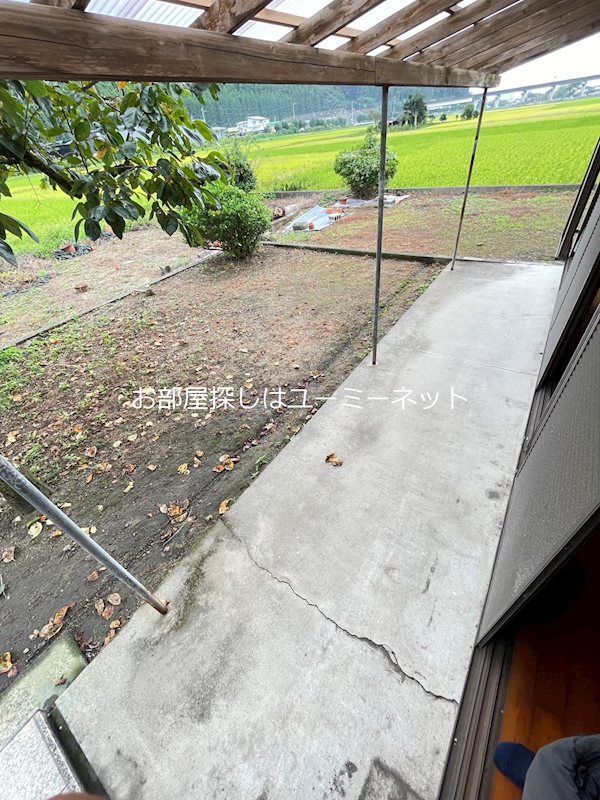 新納住宅 ベランダ