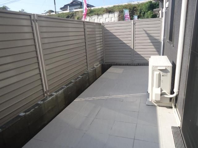アンフルーヴ住吉Ａ棟 ベランダ