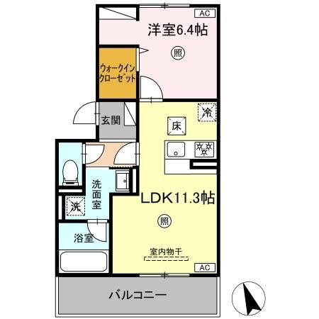 リィ・サンテ霧島 間取り