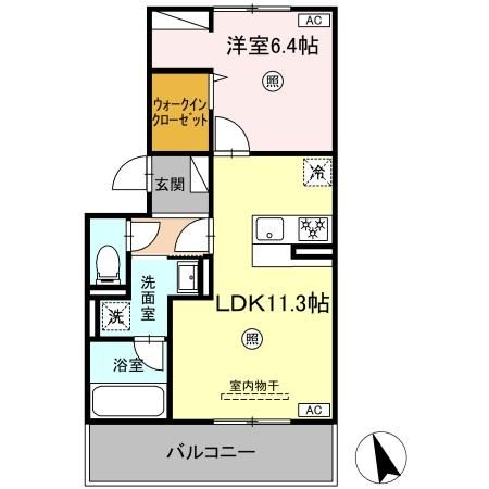 リィ・サンテ霧島 間取り