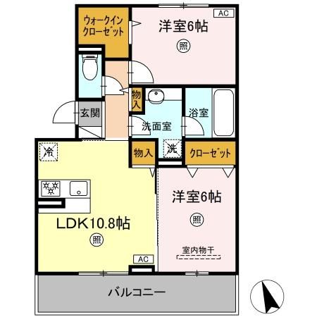 リィ・サンテ霧島 間取り