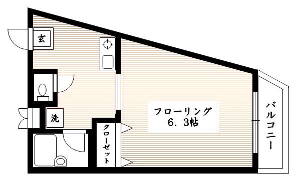 TS一之江駅前ビル 間取り