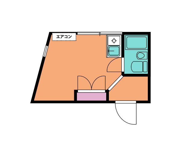 サントリニ宇田川 間取り