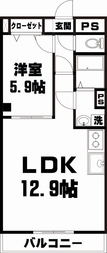 レジデンスＴＫＹ  間取り