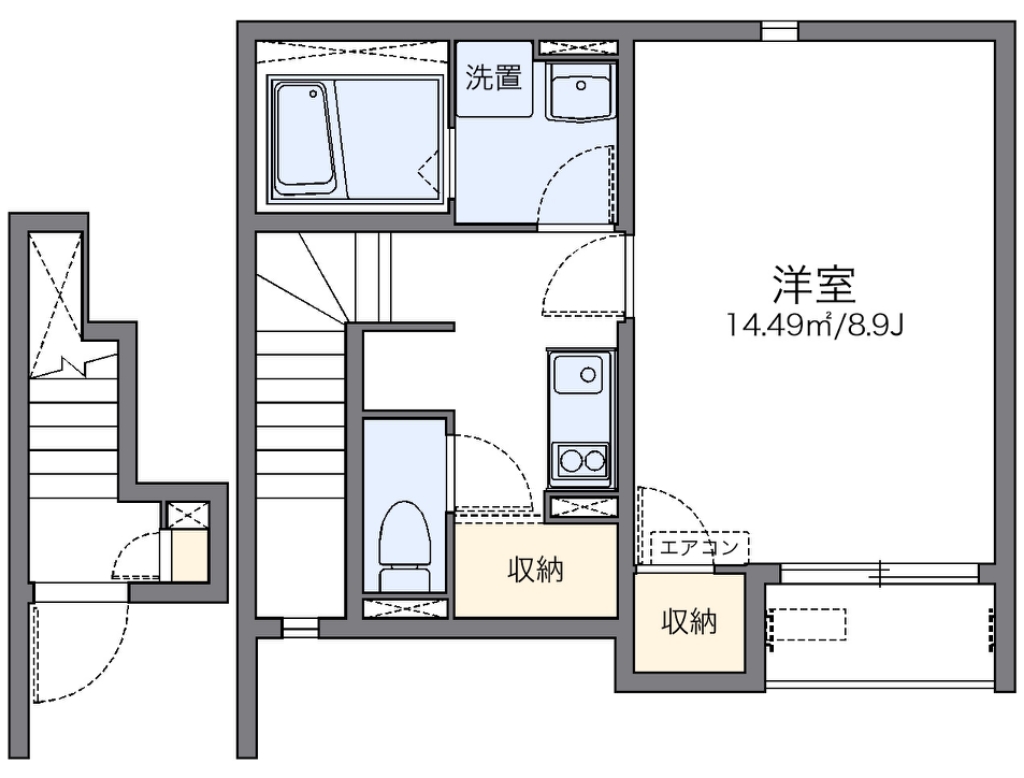 東京都江戸川区東葛西４丁目 間取り
