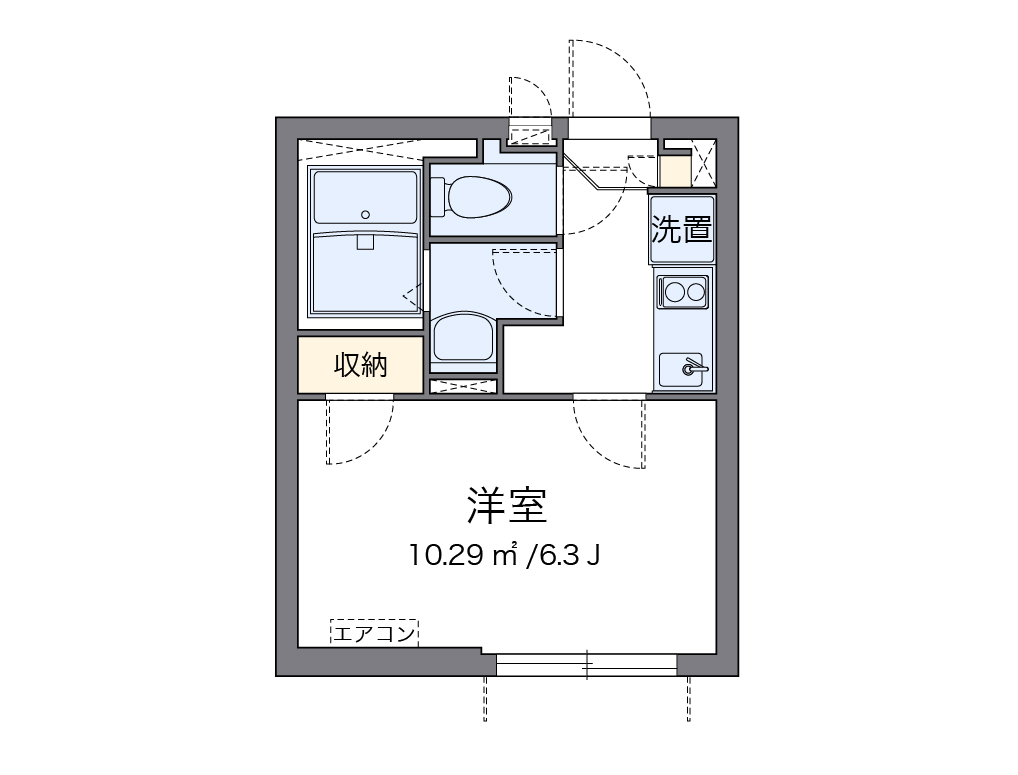 東京都江戸川区南篠崎町１丁目 間取り