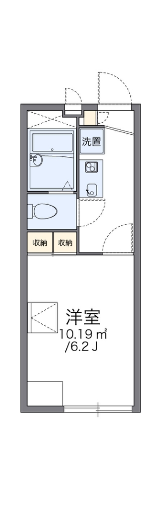 東京都江戸川区松江５丁目 間取り