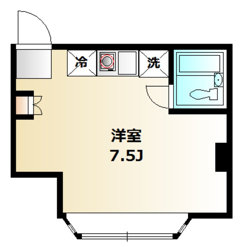 東京都江東区東砂８丁目 間取り