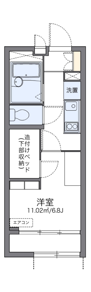 東京都江戸川区西一之江１丁目 間取り