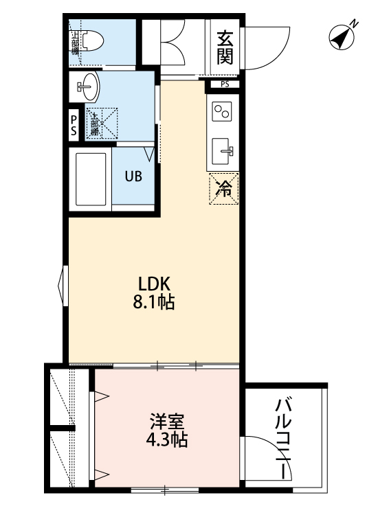 東京都江戸川区江戸川２丁目 間取り
