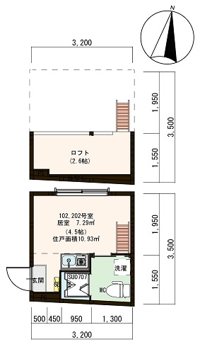 東京都江戸川区南小岩６丁目 間取り