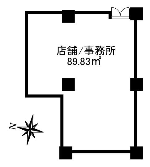 アトモスももち 102号室 間取り