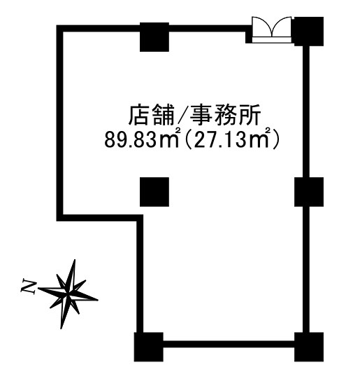 アトモスももち 102号室 間取り